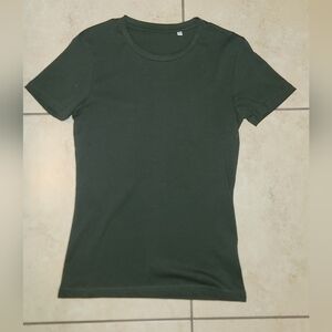 Classic Army Green Women's Fitted T-Shirt